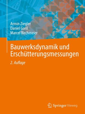 cover image of Bauwerksdynamik und Erschütterungsmessungen